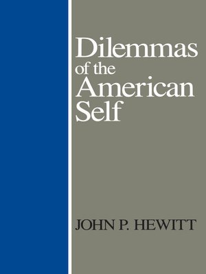 cover image of Dilemmas of American Self